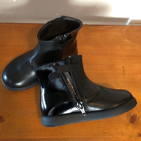 Camper Black Leather Kids' Boots - Picture 4 of 4